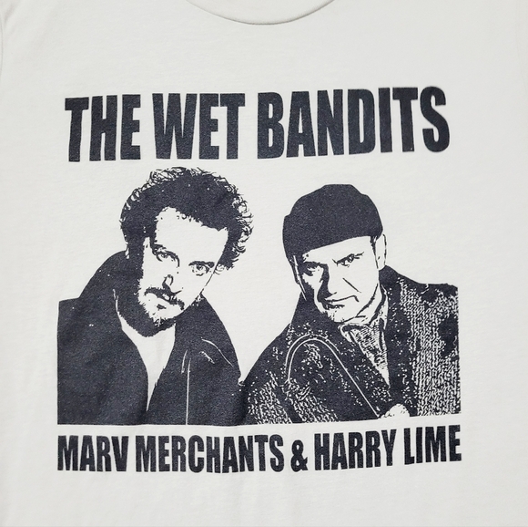 Home Alone T-Shirt The Wet Bandits Harry & Marv Unisex Size Medium - Picture 4 of 8